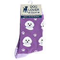 Dog Lover Socks Bichon Frise